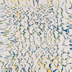 Alex Spremberg, Sizzle, 2013, enamel on canvas, 150 x 150 x 3cm