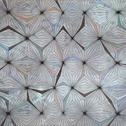 Paul Caporn, Tessellation Mark, 2019, acrylic on board, 41 x 50cm