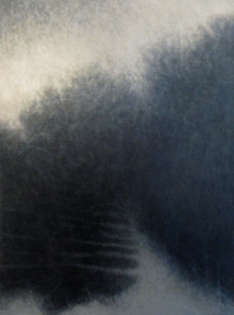 Mel Dare, Understanding, 2015, acrylic paint and ink on canvas, 160 x 120cm