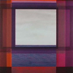 Jeremy Kirwan-Ward, View with a room 6 2017, acrylic on canvas, 183 x 155cm. St John of God Health Care Collection