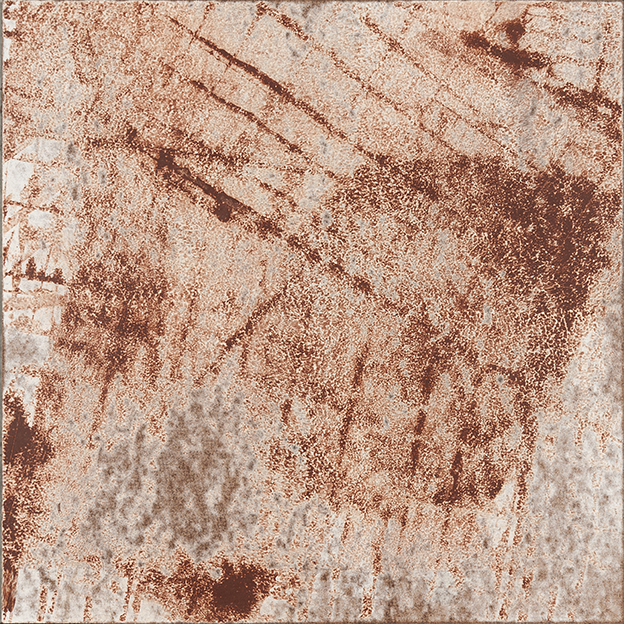 Merrick Belyea, Bombing Run 3, 2014, oil on board, 40 x 40cm