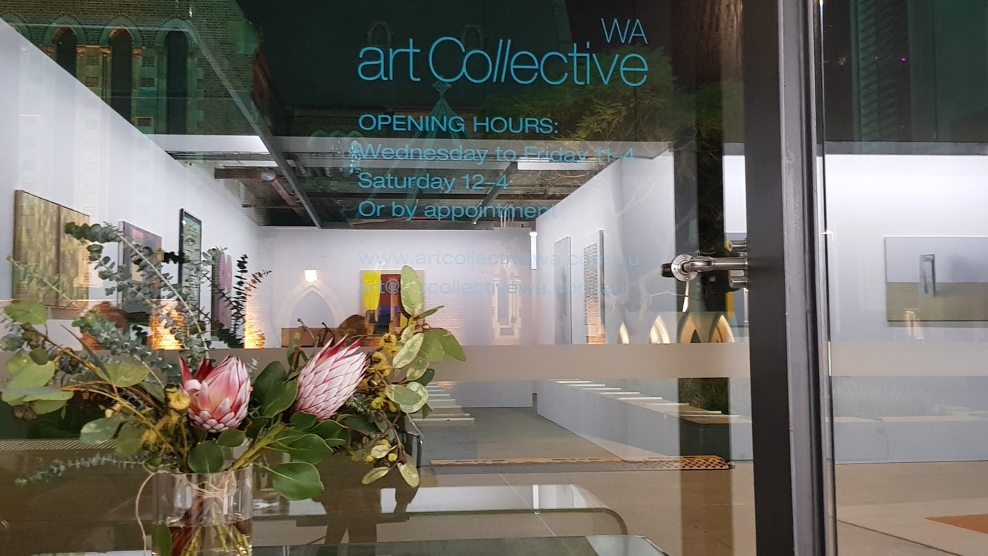 Art Collective WA Benefactors exhibition, 2018, Cathedral Square gallery