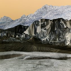 Brad Rimmer, Rhone Glacier, 2017, archival pigment print, 75 x 100cm