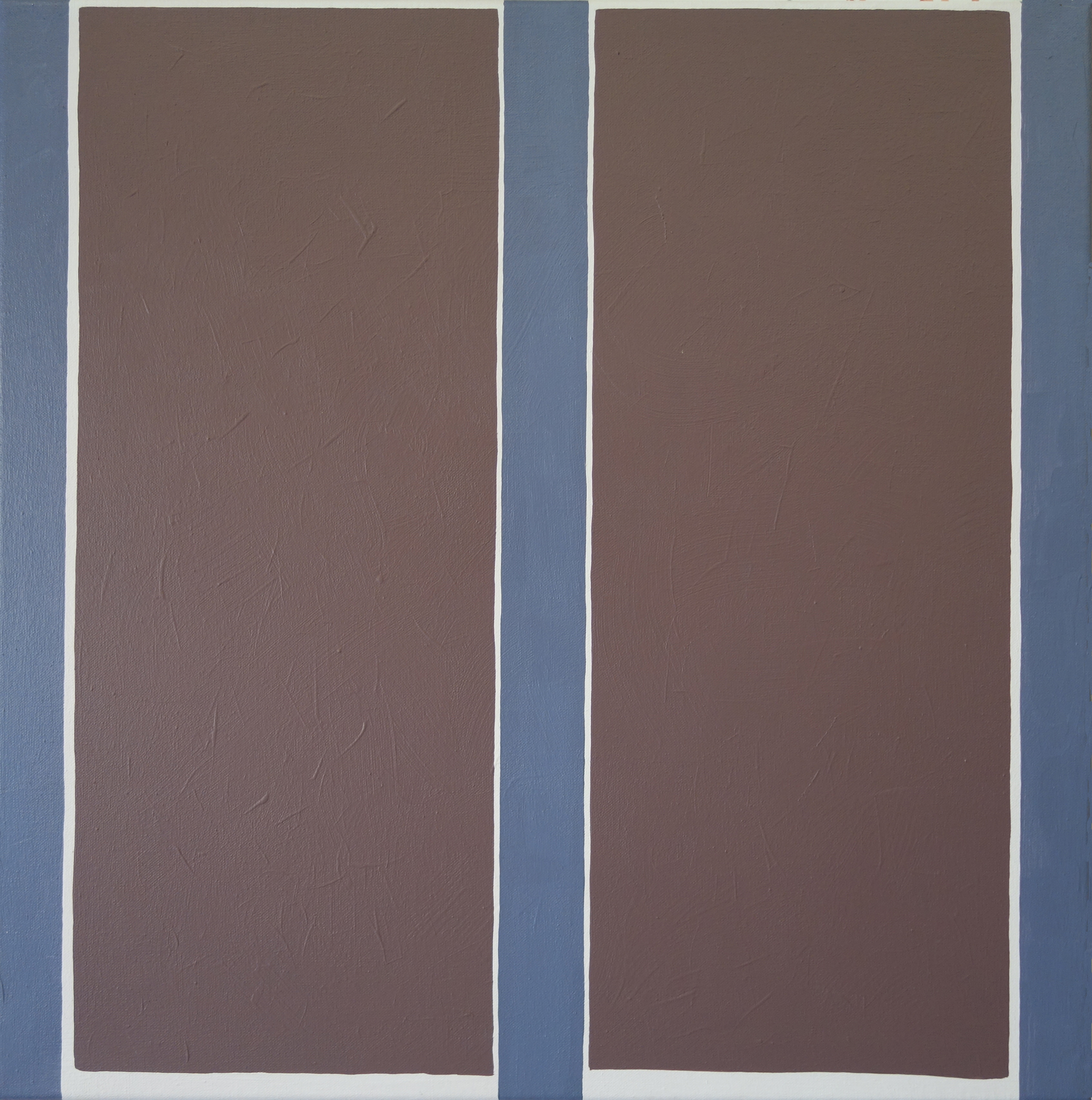 Trevor Vickers, Study II, 2018, acrylic on canvas, 59 x 59cm