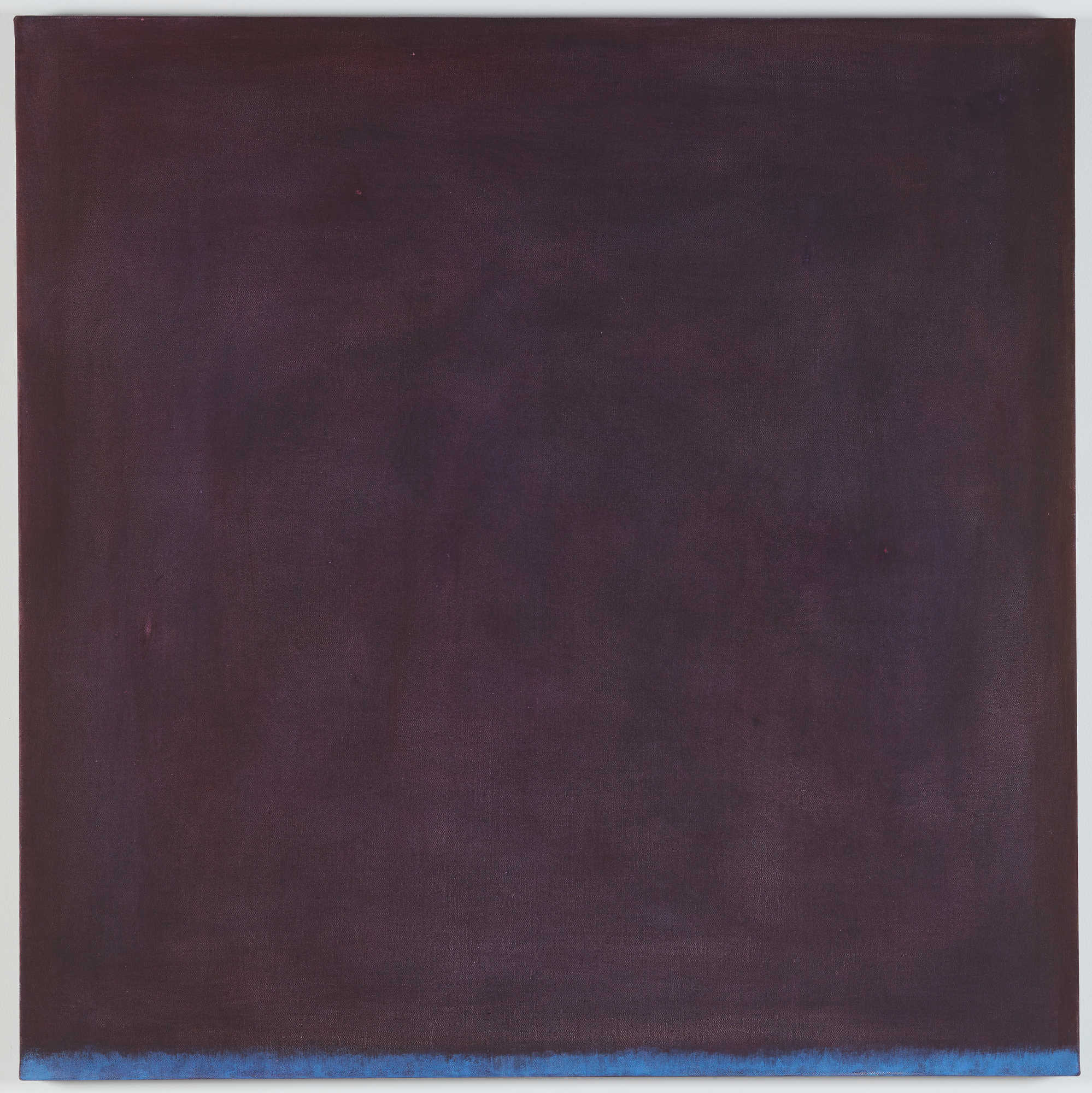 Michele Theunissen, Lapis Lazuli, 2019, glue-size, pigment, mica, oil on canvas, 102 x 102cm