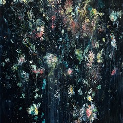 Angela Stewart, Prudenza 1, 2017, acrylic and oil on canvas, 130 x 90cm