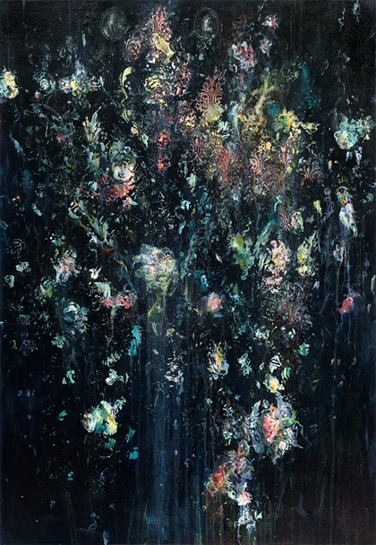 Angela Stewart, Prudenza 1, 2017, acrylic and oil on canvas, 130 x 90cm