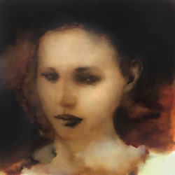 Rachel Coad, Polar, 2019, oil on linen, 115 x 115cm