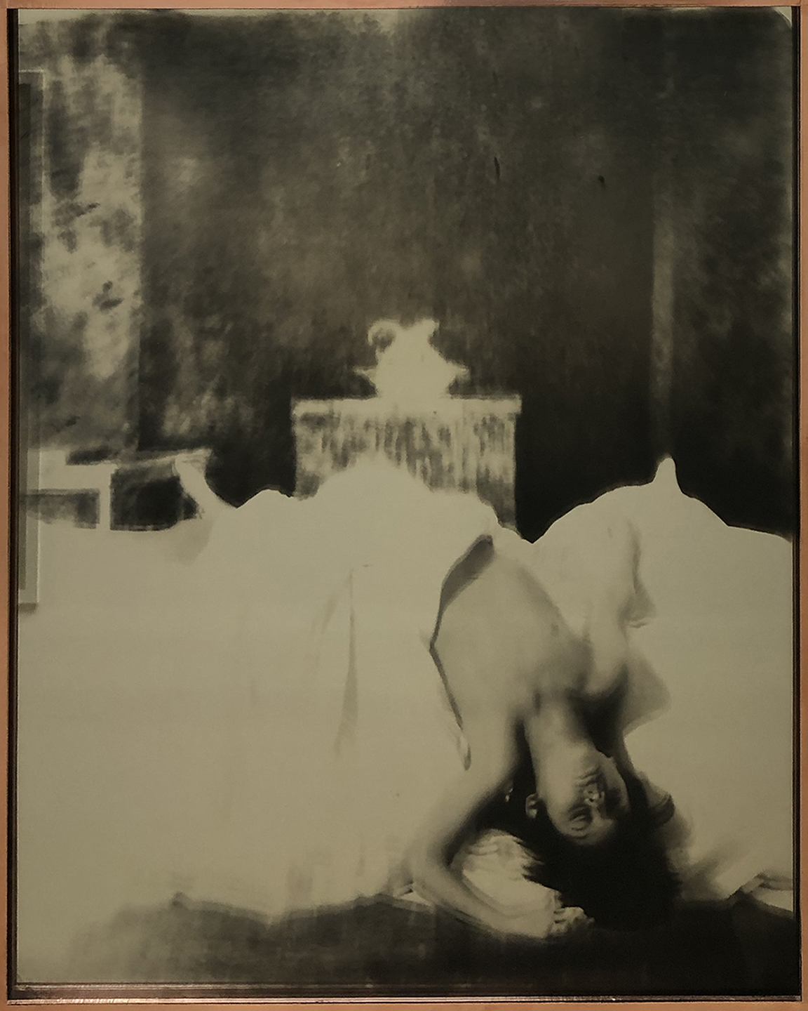 Connie Petrillo, Boy Dreaming, 2019, wet plate collodion ambrotype, 51 x 40.65cm