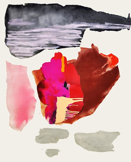 Penny Coss, 1000 Clouds, 2014, acrylic on canvas, 204 x 177cm
