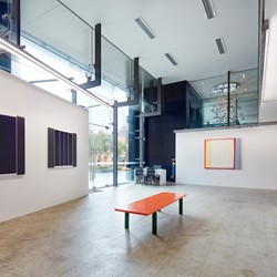 Trevor Vickers, New Paintings and Prints 2019, Art Collective WA. Acorn Photo. Installation view