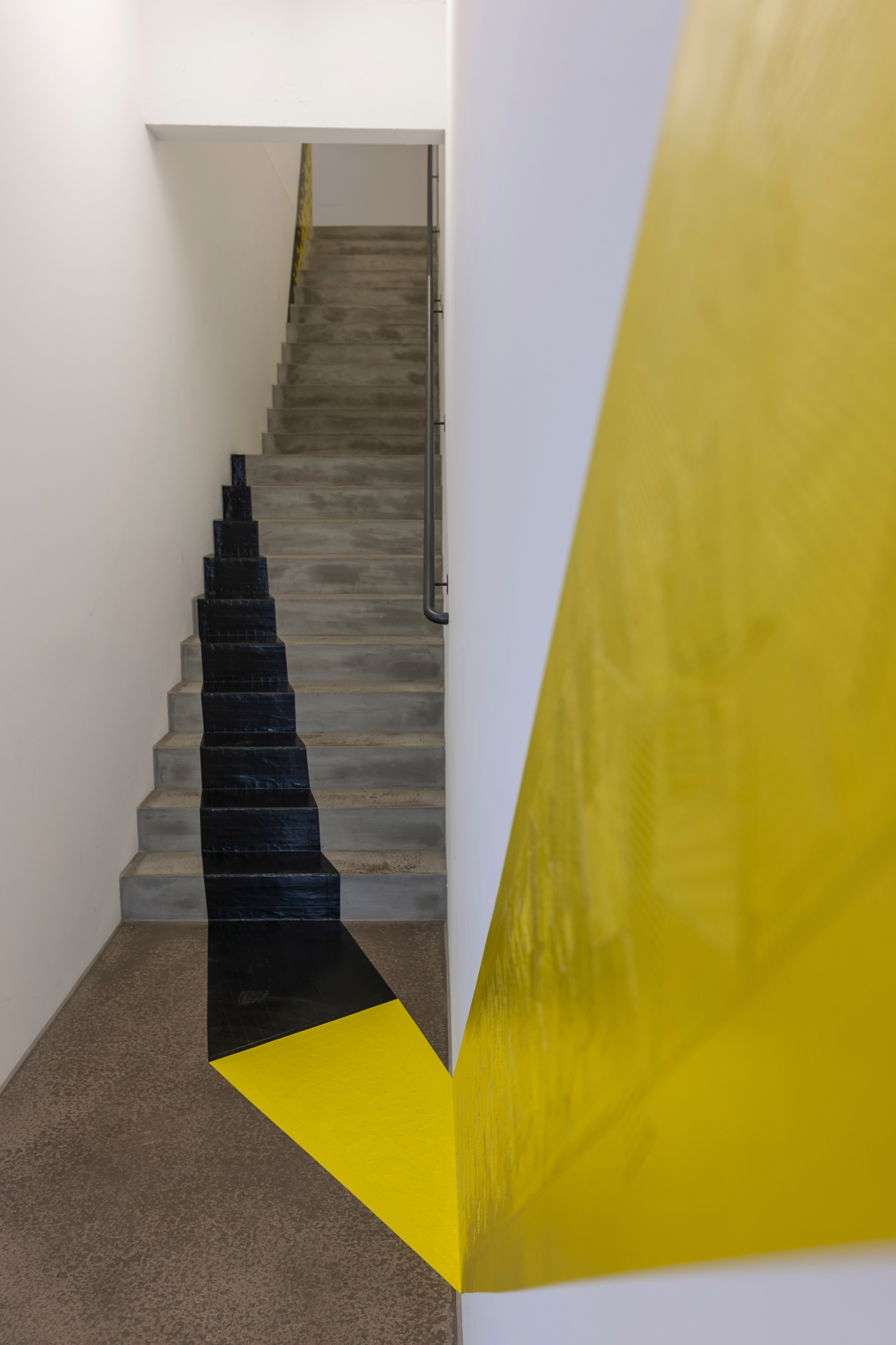 Jennifer Cochrane, Impossible Shadow 2, 2016, cloth tape, dimensions variable. Photo Kathrin Schulthess