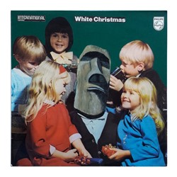 Alex Spremberg, White Christmas, enamel on cardboard, 2016, 30 x 30cm