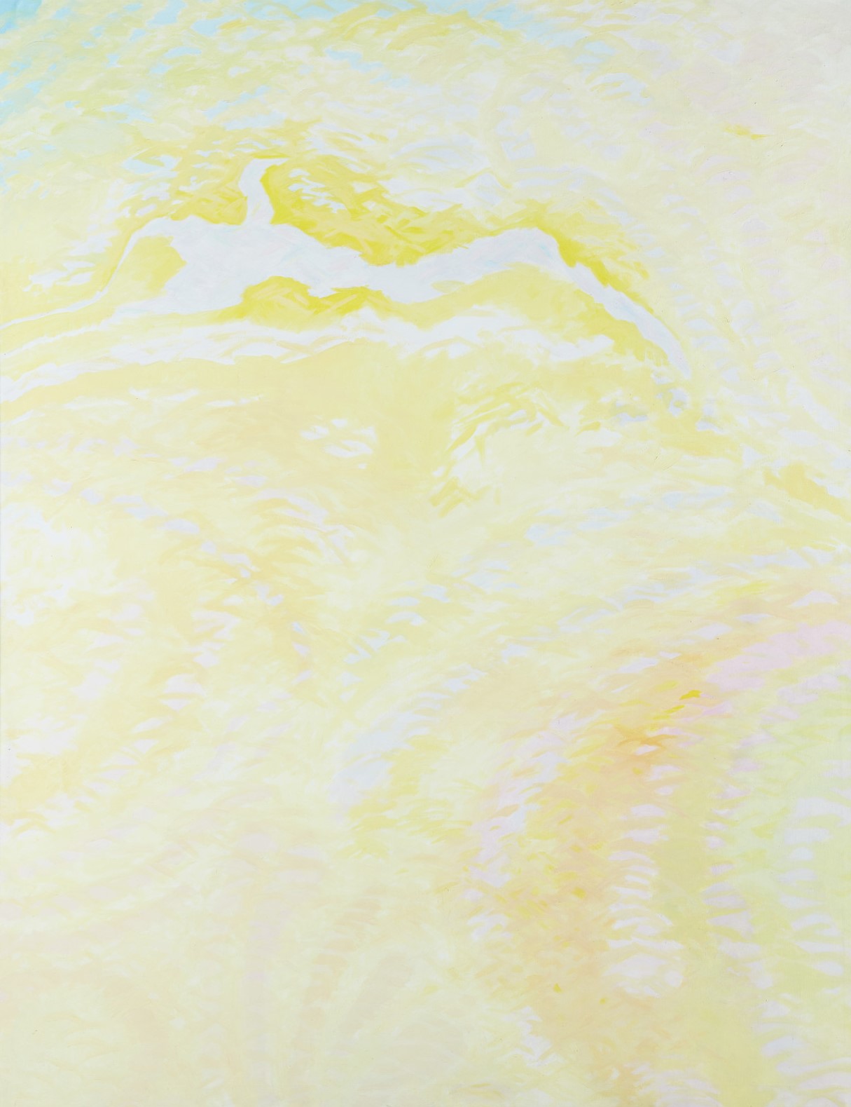 Carol Rudyard, Sunbird, 1969, oil on canvas, 175.2 x 137.2cm