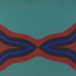 Carol Rudyard, Untitled, 1973, acrylic on canvas, 61 x 91cm