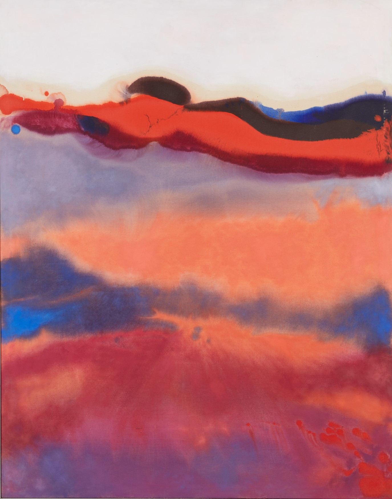 Carol Rudyard, Untitled, c.1970, acrylic on canvas, 153 x 122cm