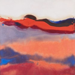 Carol Rudyard, Untitled, c.1970, acrylic on canvas, 153 x 122cm