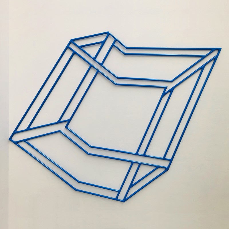Jennifer Cochrane, Impossible Shadow 24, 2019, powdercoated steel, 75 x 80cm