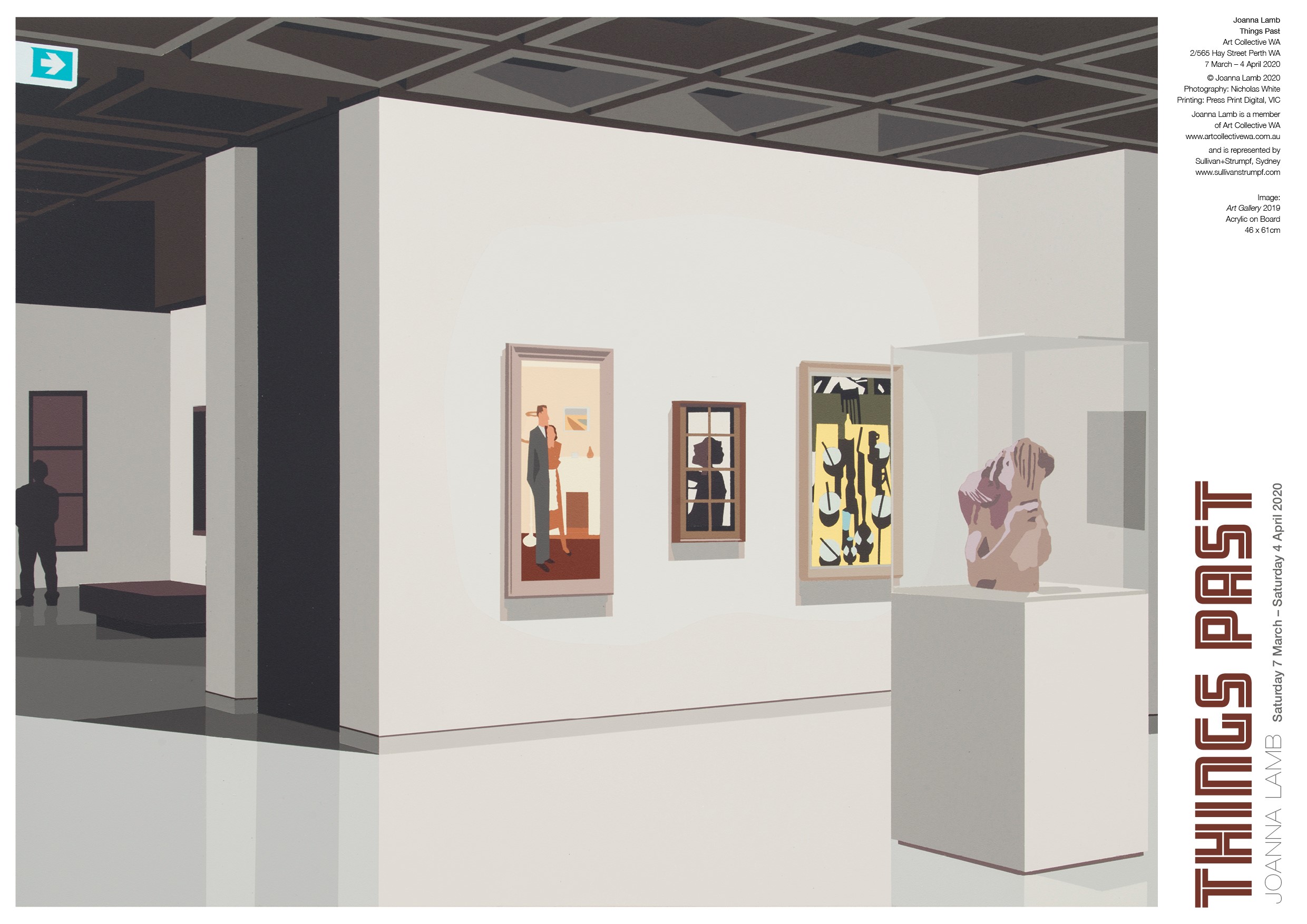 Joanna Lamb, Things Past Catalogue 2020, page one