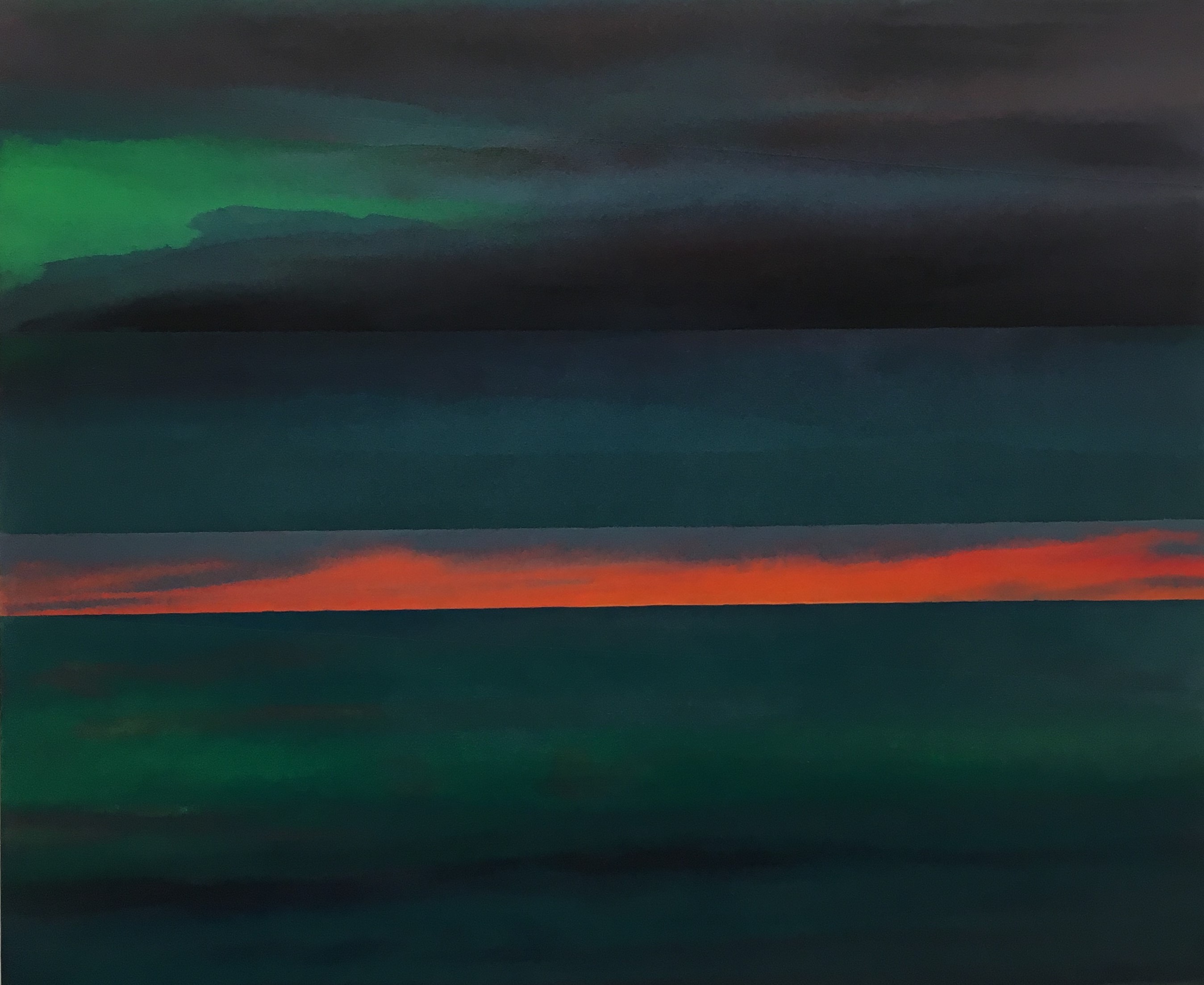 Jeremy Kirwan-Ward, Untitled (detail), 2019, acrylic on canvas, 102.5 x 122cm