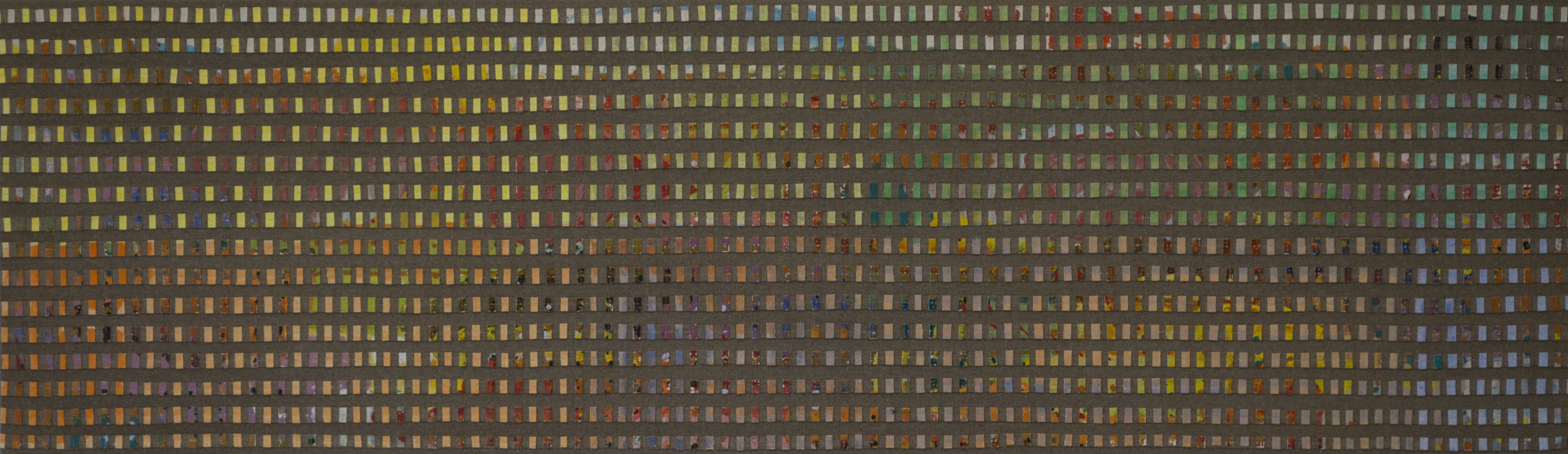 Eveline Kotai, Untitled, 41 x 138cm