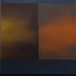 Jeremy Kirwan-Ward, Viewpoint (Into Five), acrylic on canvas, 108 x 79.5cm