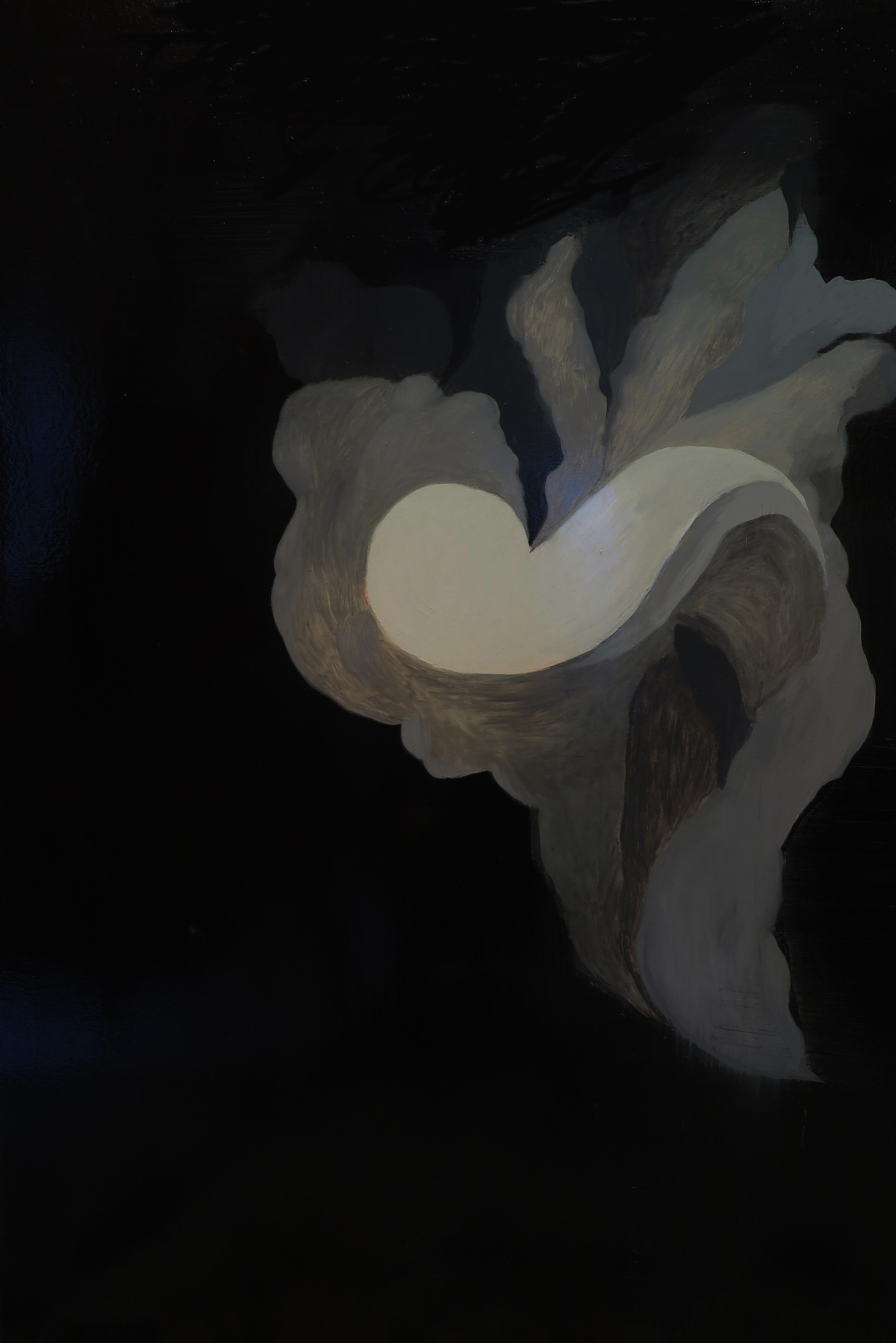 Paul Uhlmann, Turbulence VI, oil on canvas, 137 x 91cm