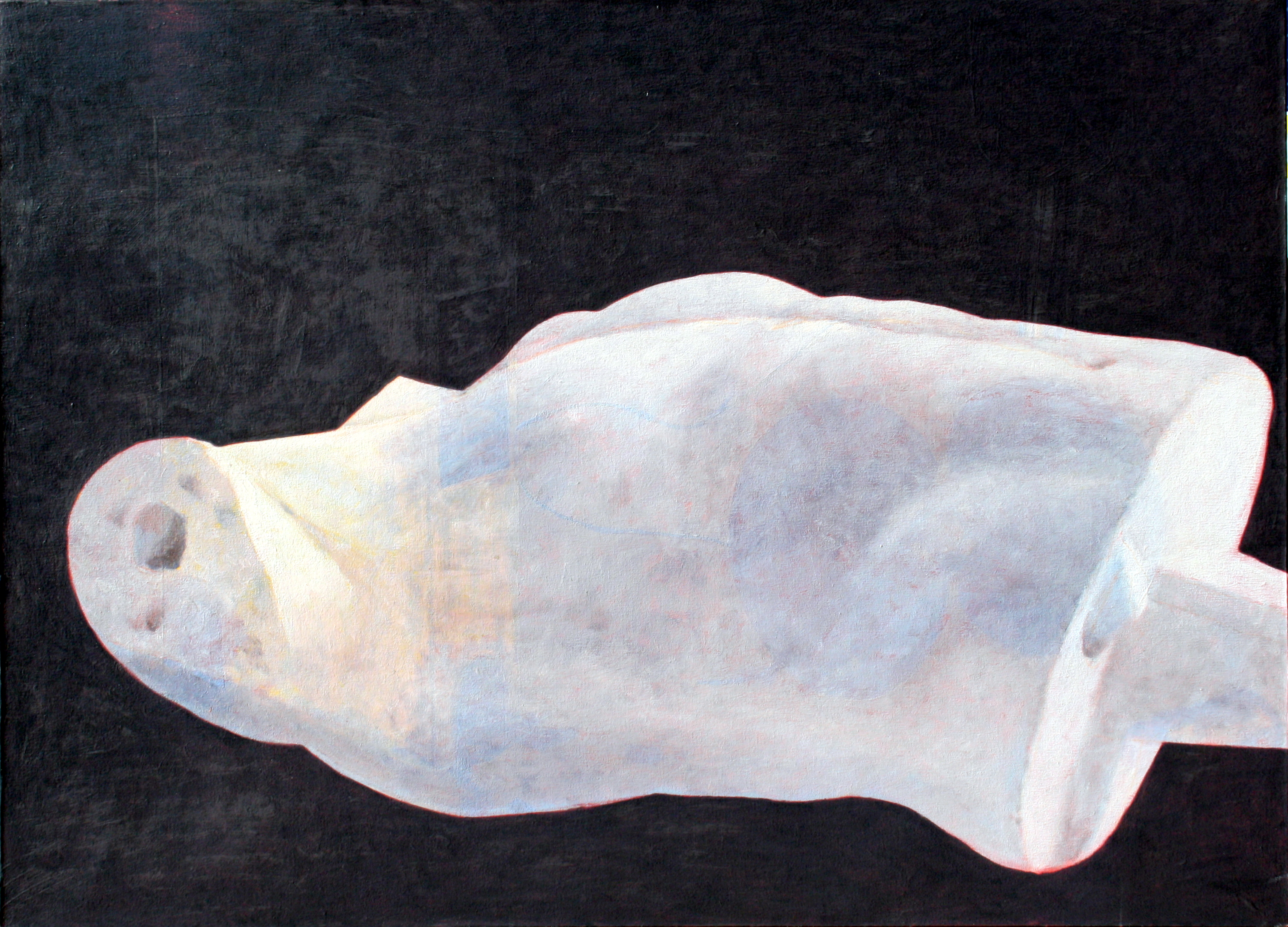 Ron Nyisztor, Relocated Fallen, oil on canvas, 76 x 97cm