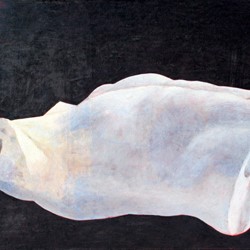 Ron Nyisztor, Relocated Fallen, oil on canvas, 76 x 97cm