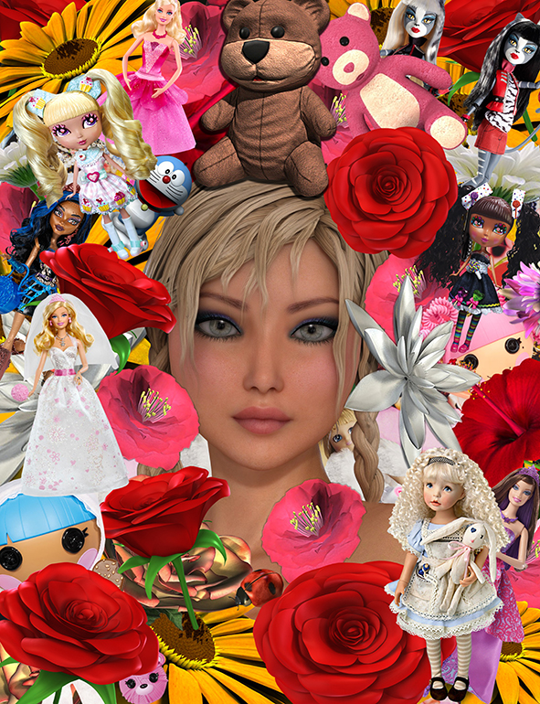 Connie Petrillo, What are Little Girls Made Of, 2014, archival light jet print, 133 x 102cm, ed. 5