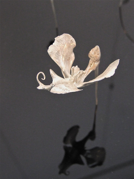 Sarah Elson, Phalenopsis Therapeutic Pin 1, 2014, reclaimed silver