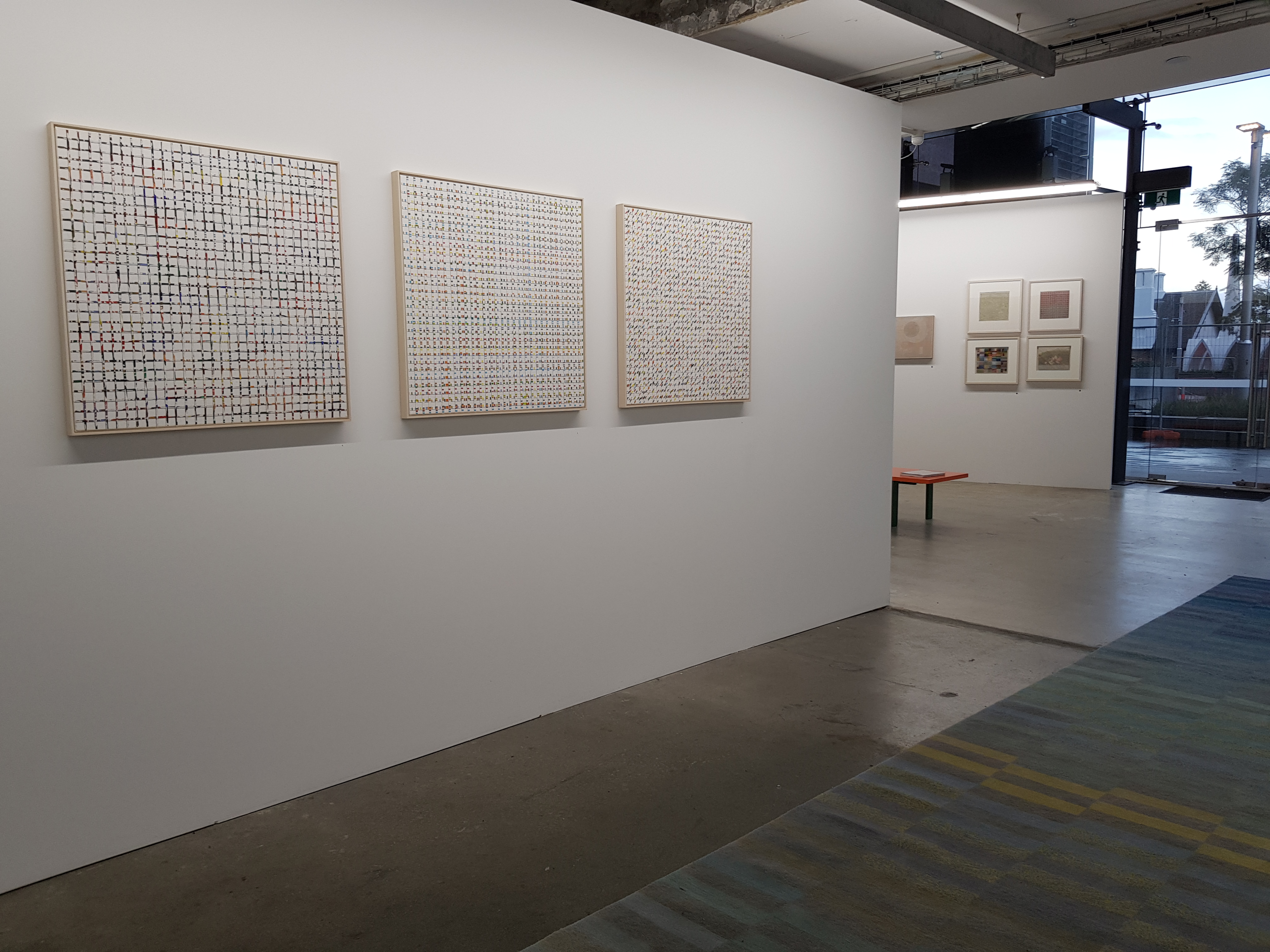 Eveline Kotai, Invisible Threads Exhibition, installation view, Art Collective WA May 2019
