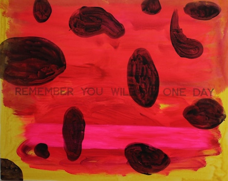 Antony Muia, Untitled 1, 2016, acrylic on canvas, 122 x152cm