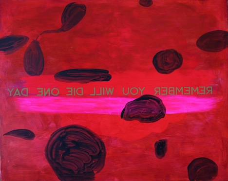 Antony Muia, Untitled 2, 2016, acrylic on canvas, 122 x 152cm