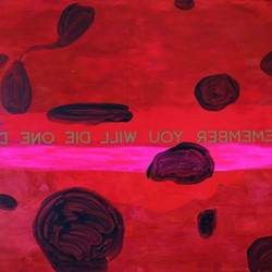 Antony Muia, Untitled 2, 2016, acrylic on canvas, 122 x 152cm
