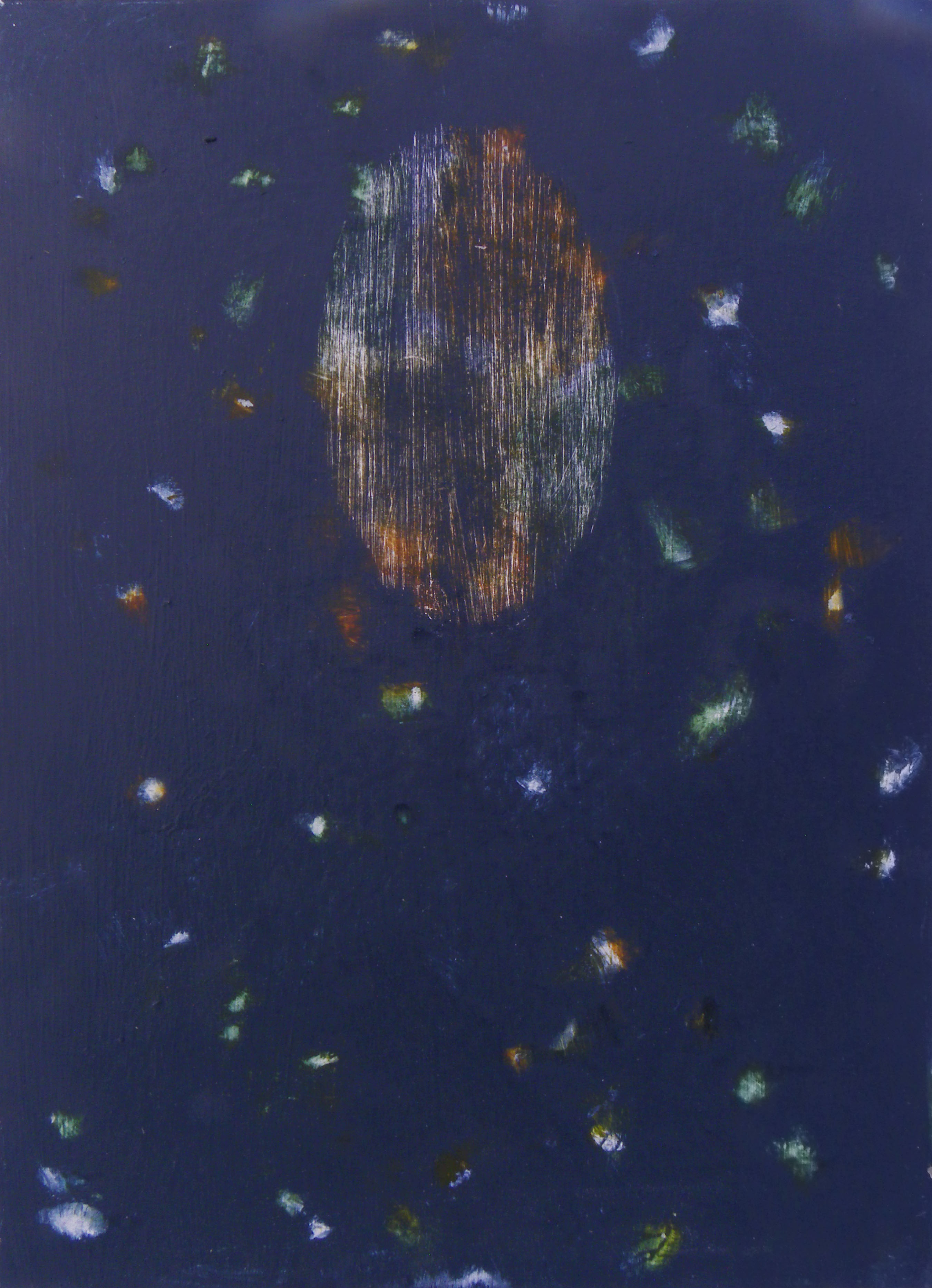 Penny Bovell, Henrietta Swan Leavitt #1, 2014, acrylic on board, 29 x 21cm