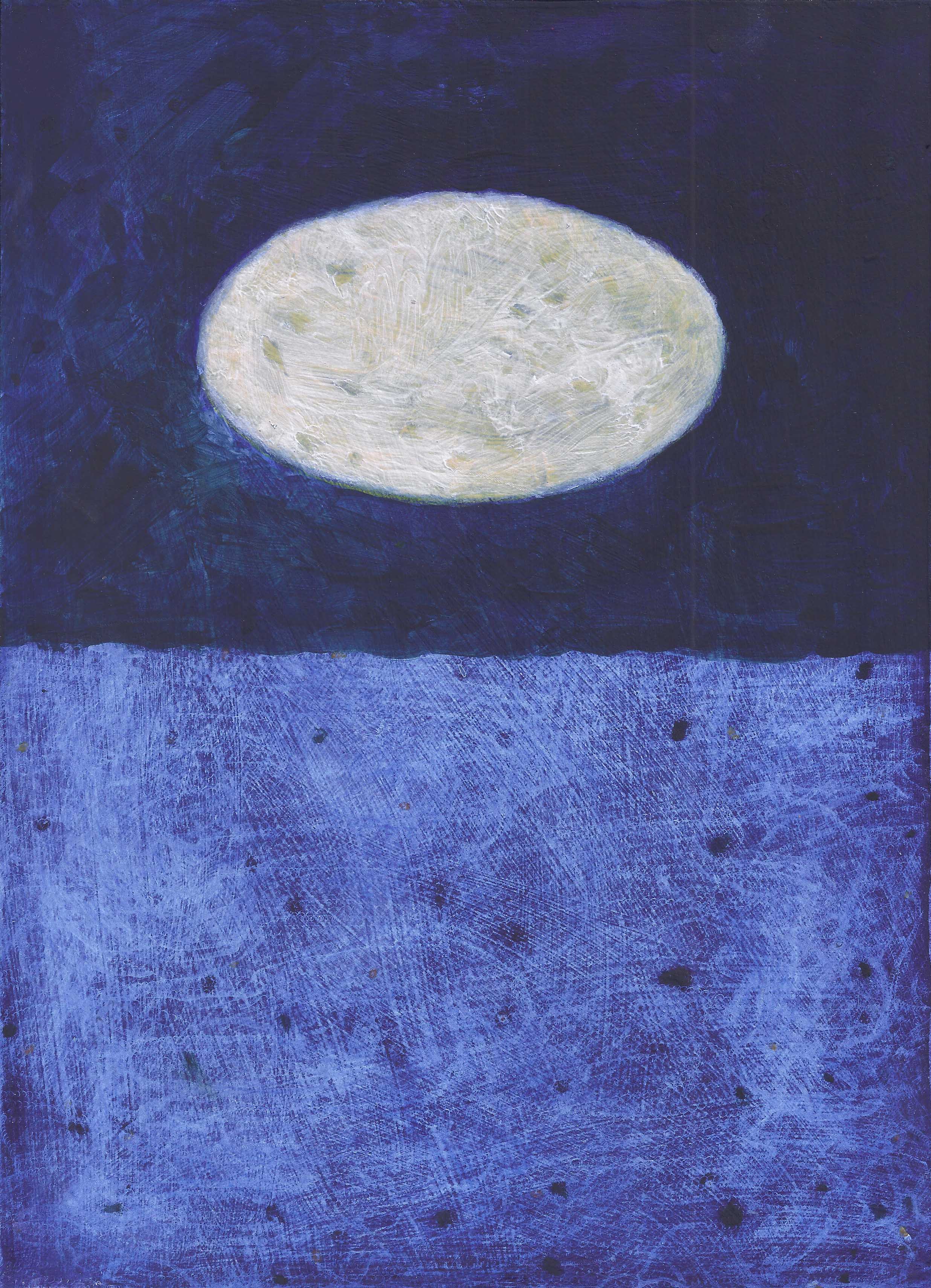 Penny Bovell, Henrietta Swan Leavitt #3, 2014, acrylic on board, 29 x 21cm