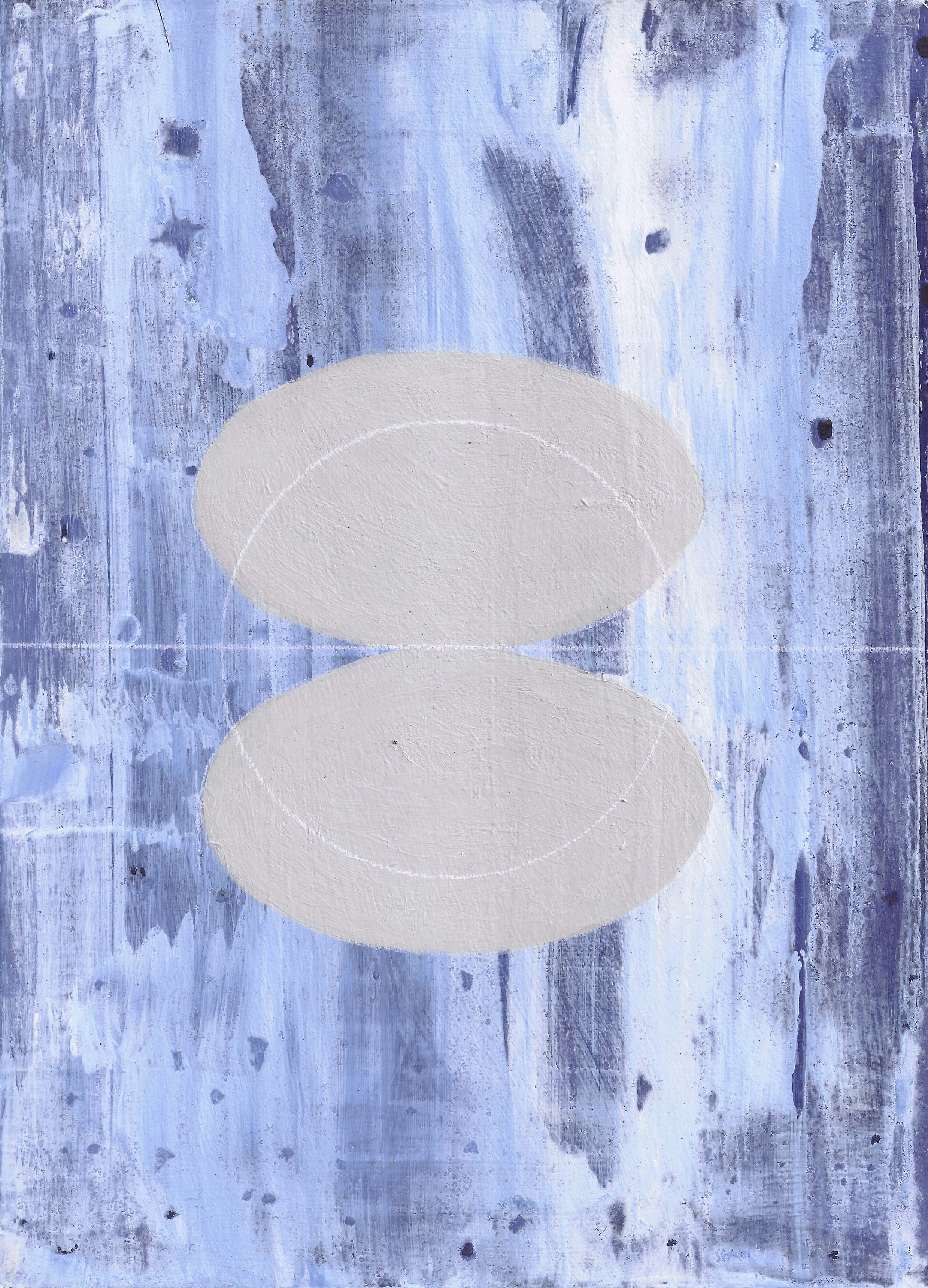 Penny Bovell, Henrietta Swan Leavitt #6, 2014, acrylic on board, 29 x 21cm