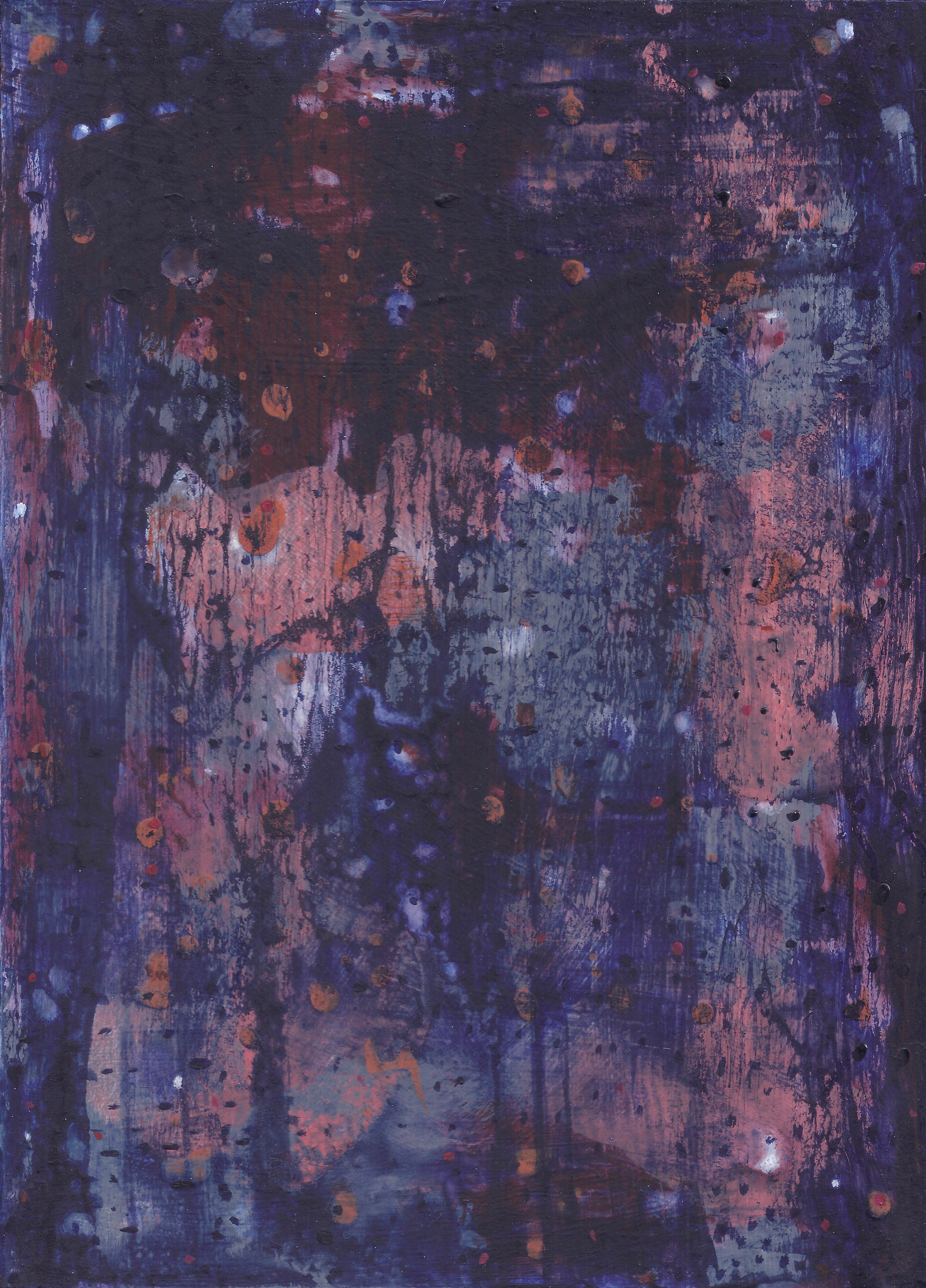 Penny Bovell, Henrietta Swan Leavitt #7, 2014, acrylic on board, 29 x 21cm