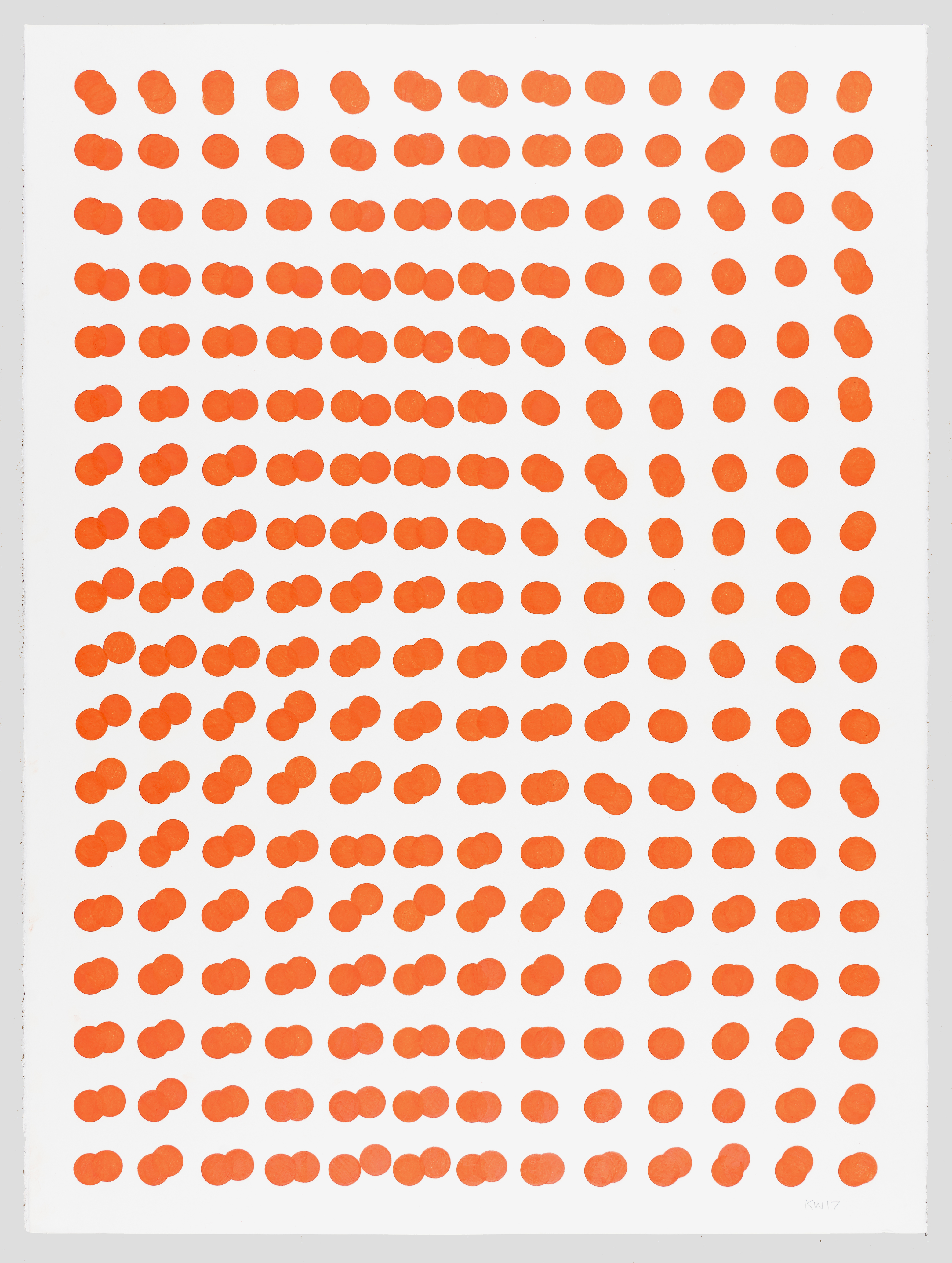 Karl Wiebke, Spy vs Spy, 2018, coloured pencil on paper, 75 x 56cm