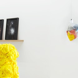 Collective States, installation view. Artwork (R-L) Paul Kaptein, Jane Finlay. Photo Christophe Canato