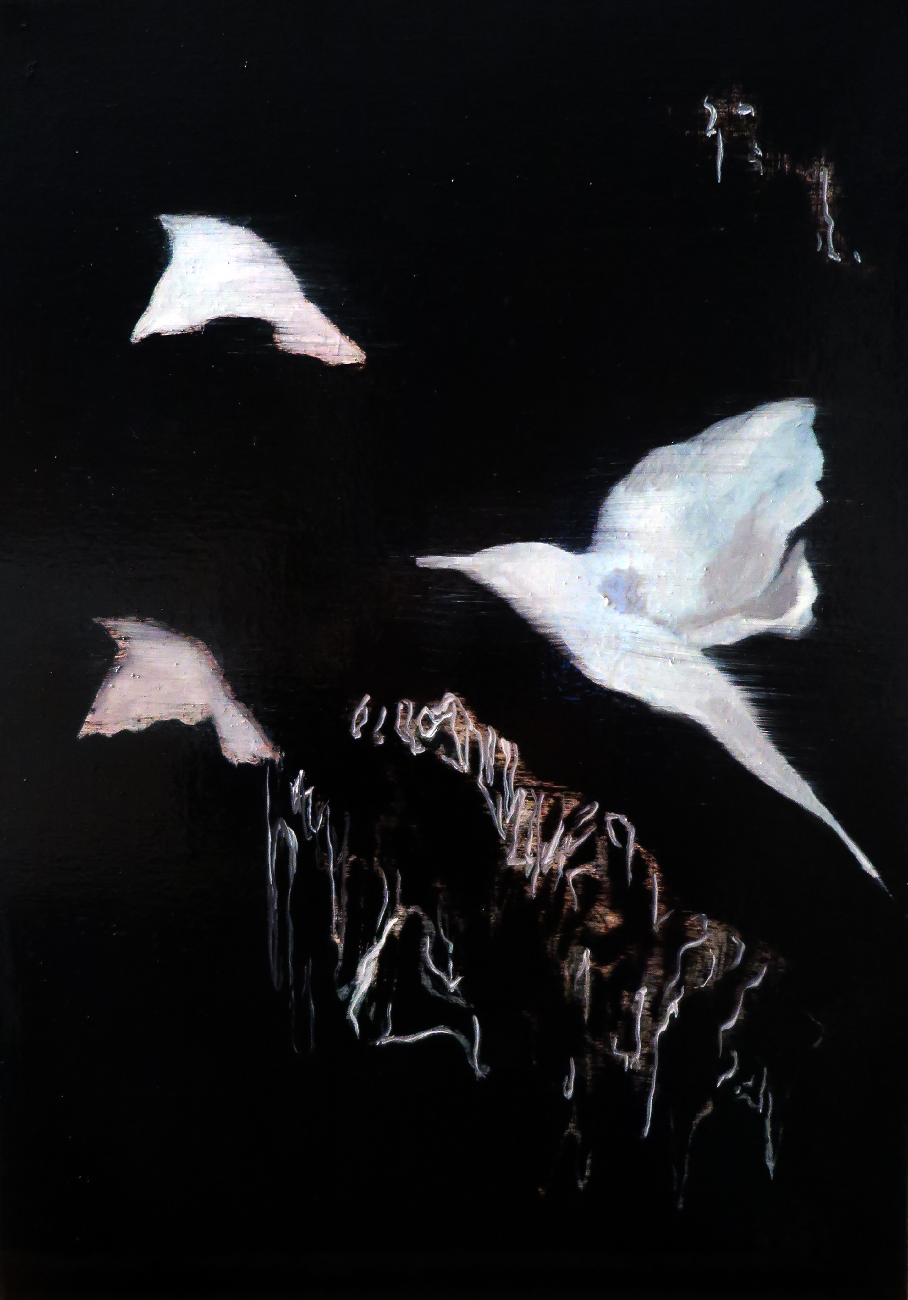 Paul Uhlmann, Air V, 2020, oil on canvas, 51 x 35cm