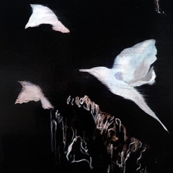 Paul Uhlmann, Air V, 2020, oil on canvas, 51 x 35cm