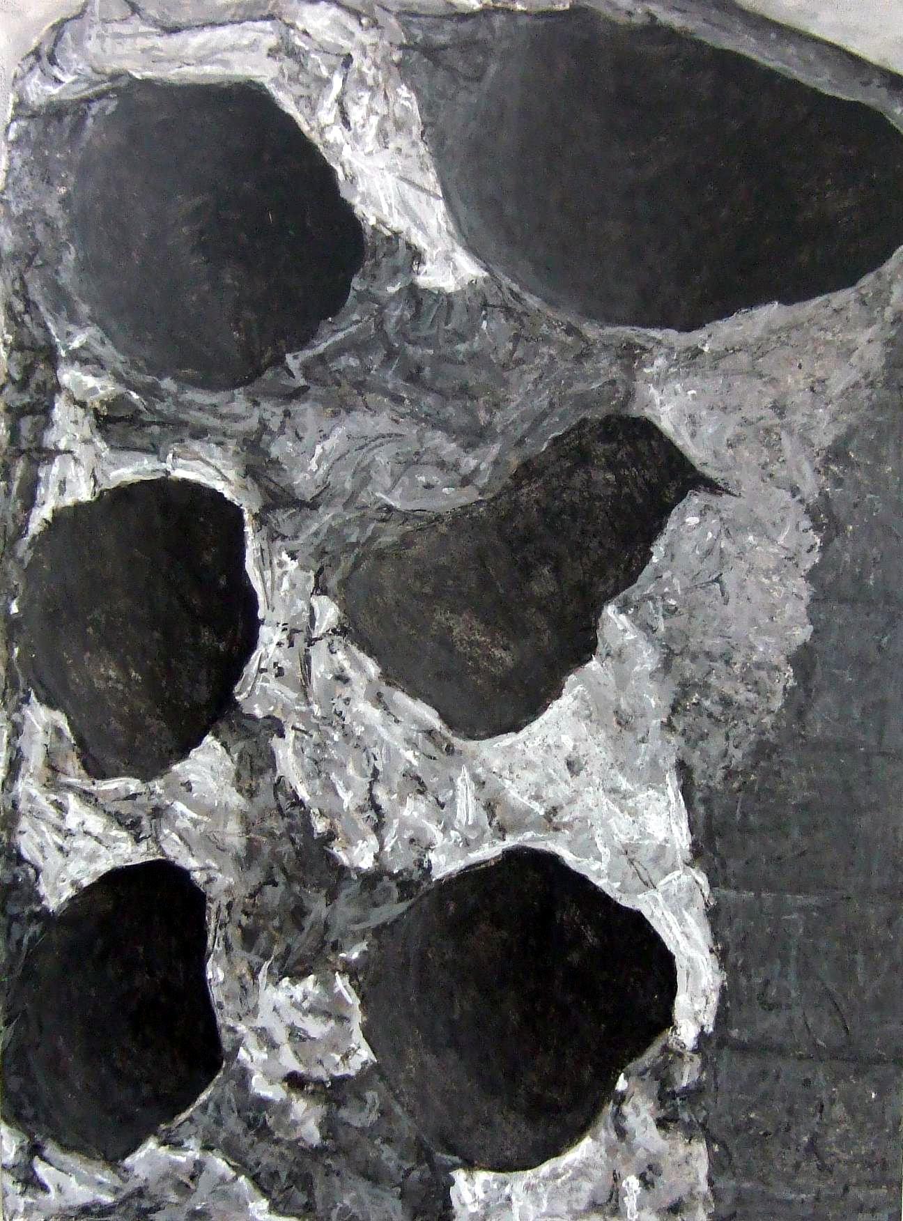 Ron Nyisztor, Beneath the Marbled Halls, 2013, oil on board, 1255 x 120cm