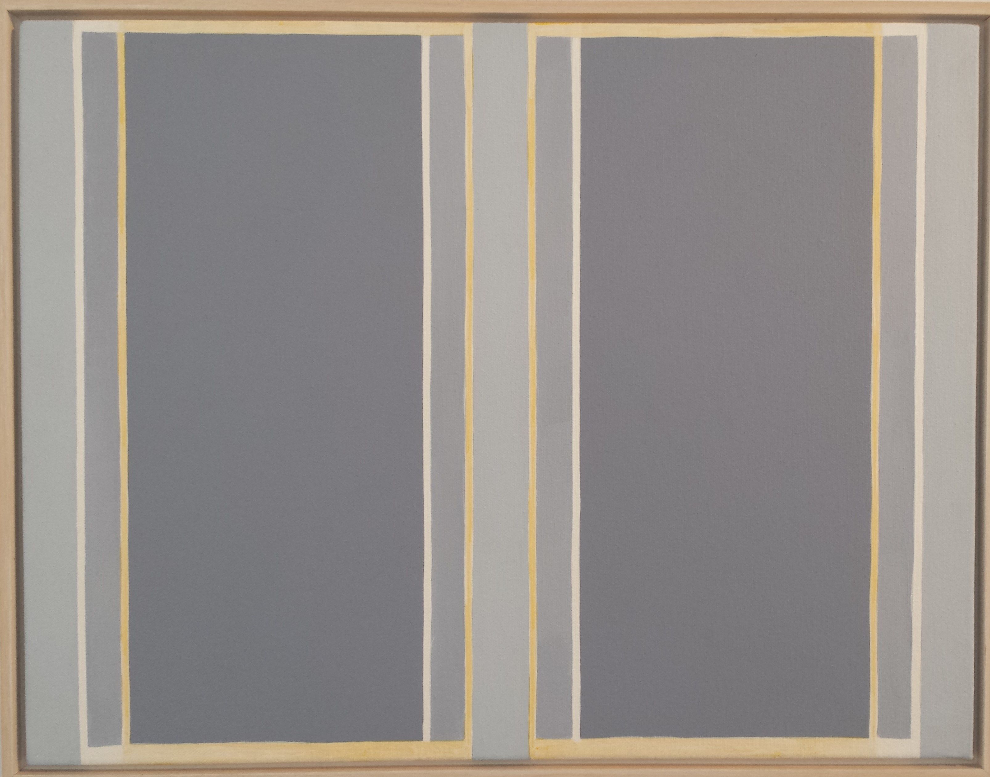 Trevor Vickers, Untitled, 2014, acrylic on canvas, 35 .5 x 45.5cm