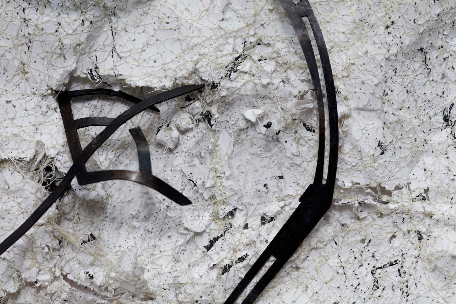 Susan Roux, Eradicate Couture (detail), 2020, ink, carbon, thread and polished steel on archival photographic print, 160 x 85 x 30cm (6).jpg