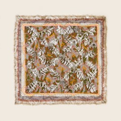 Megan Kirwan-Ward, Shadow Lines, lace, silk, feathers, cotton thread on linen, 48 x 48cm