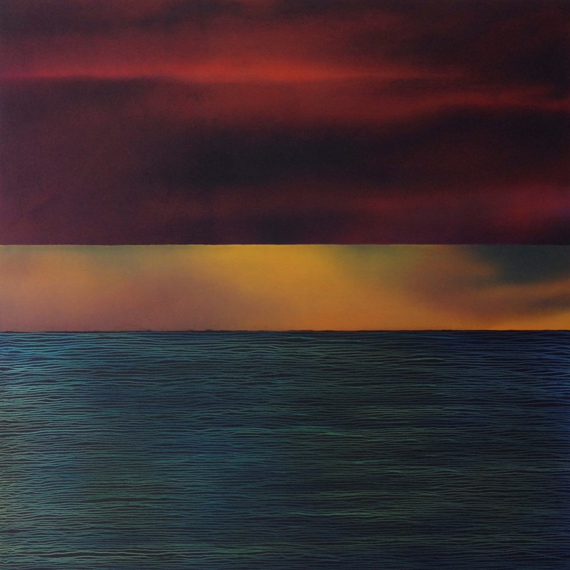 Flora Terrace, 2016, acrylic on canvas, 170 x 170cm