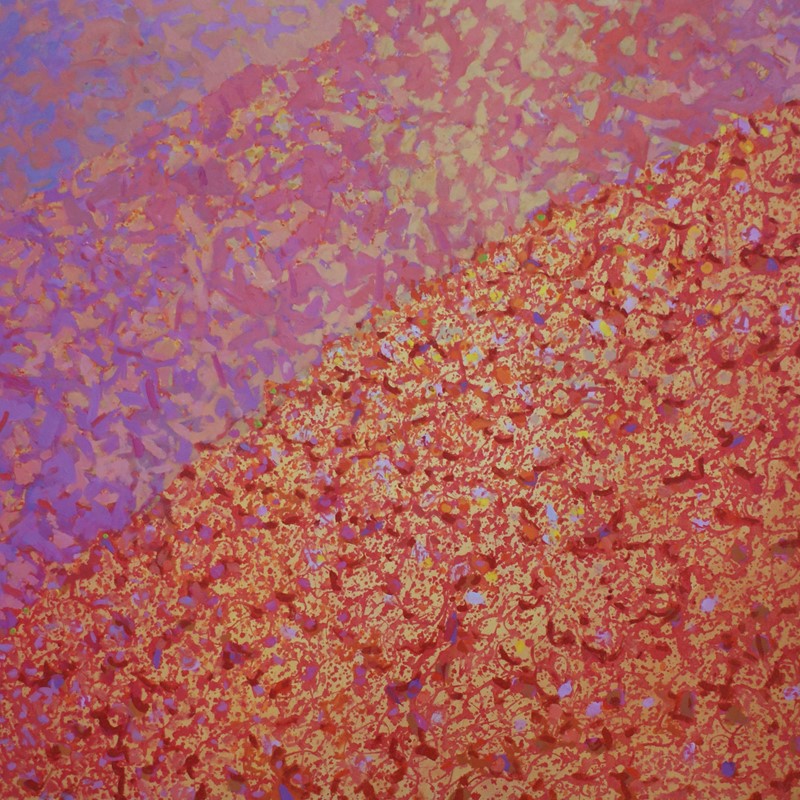 The Great Divide 2, 2016, oil on canvas, 102 x 122cm