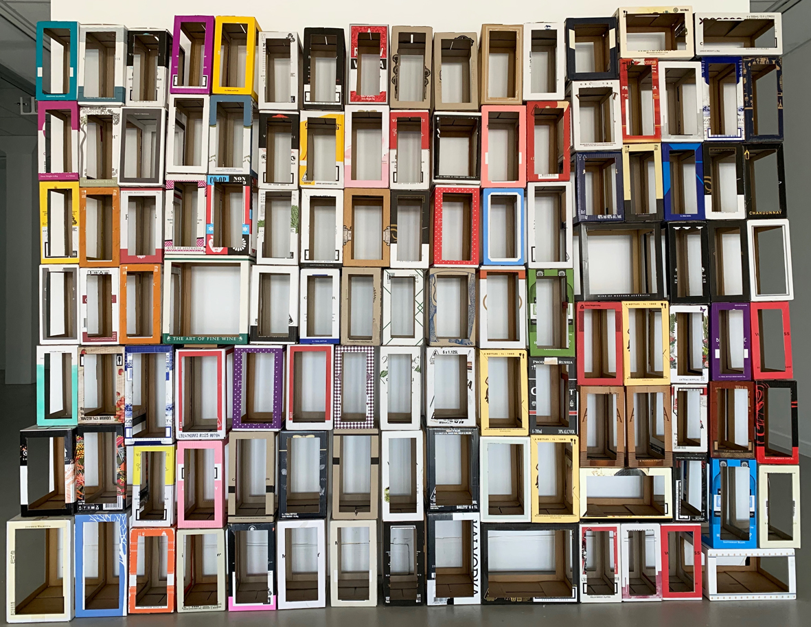 Alex Spremberg, Delirium 05, 2019, cardboard